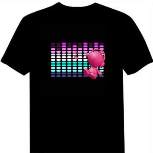 Sound Activated LED T-shirts 22 woocommerce placeholder
