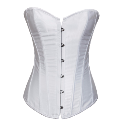 white purge corset