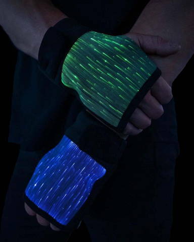 fiber optic gloves