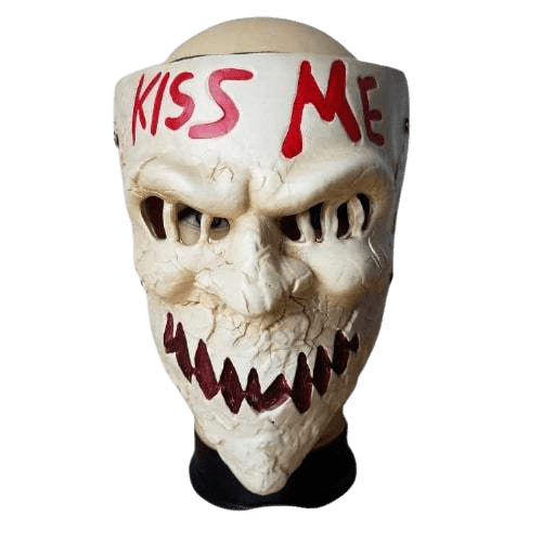 kiss me purge mask