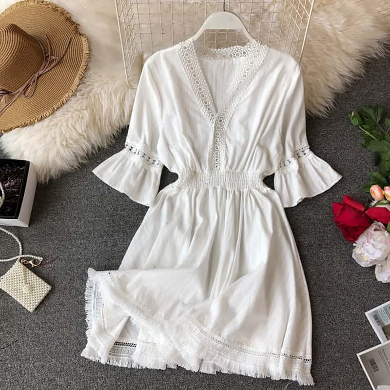 White Purge Dress - Purge Culture