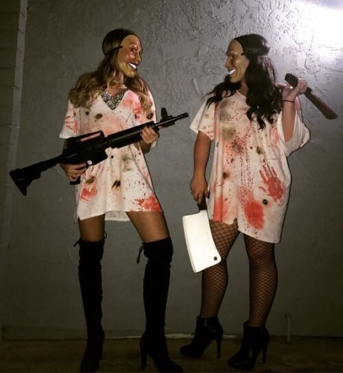 Purge Couple Smile Mask 5 Matching Halloween Smile Masks